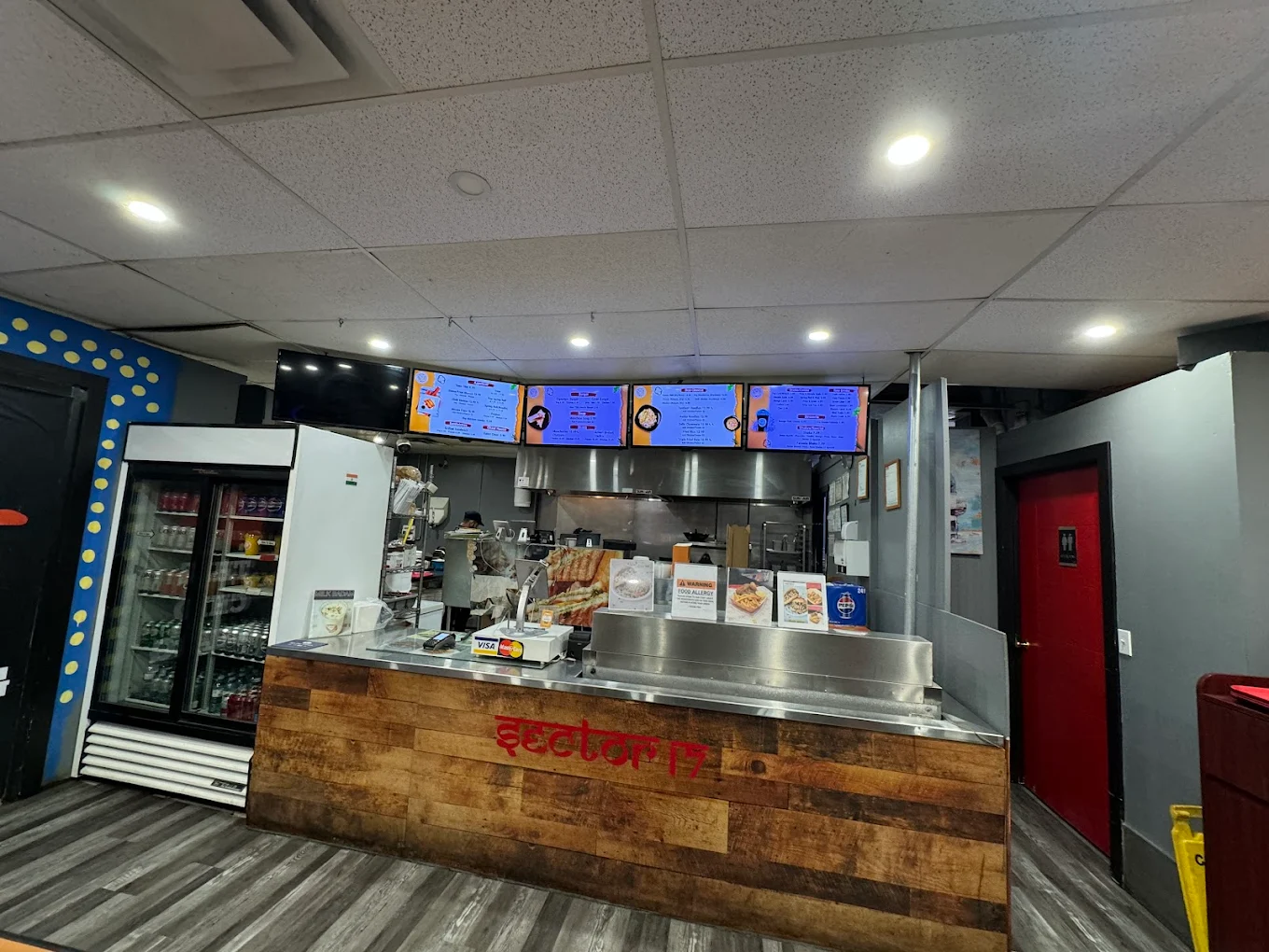 Inside Sector 17 – Street Food Eatery, Calgary NE